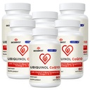 Ubiquinol CoQ10-600mg-Softgel, Active Coq10 Ubiquinol Supplement mit Vitamin E & Omega 3, 6, 9, High Absorption-Coenzym-Q10, Leistungsstarkes Antioxidans für die Energieproduktion, getestet, 360 Count