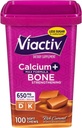 Viactiv Max Formel Kalzium +Vitamin D3 Beilage für Knochengesundheit, Rich Caramel, 100 Soft Chews - 6 Pack