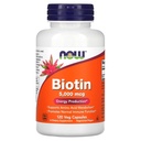 Jetzt Lebensmittel Biotin 5 MG Vegetarische Kapseln, 120 Count