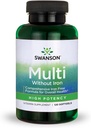 Swanson Multi ohne Eisen Multivitamin Health Supplement Eisenfreie Formel 120 Softgels Sgels