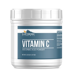 Erdorgane Vitamin C Pulver 3.25 lb, Ascorbinsäure, Nahrungsergänzungsmittel