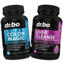 Colon Cleanser Detox & Liver Cleanse - 15 Tage Colon Cleanse Pillen Probiotic & Liver Detox Support Supplement Milch Thistle Dandelion - Bowel Bewegung Ergänzungen für Darm Stomach Bloating Gut
