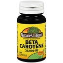 Nature's Blend Beta Carotene 25000 IU - 100 Soft Gels, 2er Pack