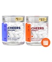 Cheers Liver Combo | Wiederherstellen + Schützen Sie Ihre Leber und fühlen Sie sich besser nach dem Trinken | DHM, L-Cystein, Milchdistel, Krickly Pear, B-Vitamine | 12 Doses Restore, 30 Doses Protect | Ergänzungen