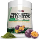 EHP Labs OxyGreens Super Greens Powder - Spirulina & Chlorella Superfood, Green Juice Powder & Greens Ergänzungen mit Prebiotic Fibre, Antioxidantien & Immunität Unterstützung, 30 Serves (Passionfruit)