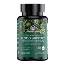 PlantFusion Vegan Iron Supplement für Damen und Herren - Sanfte pflanzenbasierte Eisen mit Vitamin C, Methyl B12, Folate - Non-Constipating, Wholefood Iron Pills for Energy, Anemia & Blood Support, 60 Kapseln