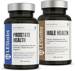 LES Labs Prostata Gesundheit und männlicher Heath Bundle