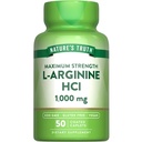 Nature's Truth L-Arginin HCL 1000mg | 50 Caplets | Essential Amino Acid Supplement | Vegan, Non-GMO & Gluten Kostenlose Ergänzung