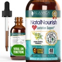 Rejuvica Health NatalNourish - Advanced Lactation Support Supplement - Flüssige Lieferung für bessere Absorption - Fenugreek, Blessed Thistle, Anise, Fennel & Mehr!