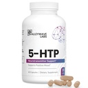 5-HTP - 200mg 5HTP Ergänzung (5-Hydroxytryptophan) Mood Plus Sleep*, Stress Relief*, 60 Kapseln - 30 Tage Versorgung, Made in USA