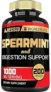 6in1 Spearmint Supplement mit Berberine, Ginger, Kurkumin, Ceylon Cinnamon, Beet Root - 200 Kapseln