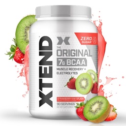 Xtend XTEND Original BCAA Pulver 7g BCAA und 2,5g L-Glutamin, Sugar Free Post Workout Muscle Recovery Drink mit Aminosäuren für Männer und Frauen, 90 Servierungen