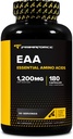 Primaforce EAA Kapseln 1200mg, 180 Kapseln, 90 Portionen - Essential Amino Acids - Non-GMO, Glutenfrei & Vegitarisch Freundlich