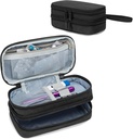 Trunab Tragbare Reisetasche mit Wöchentlicher Pille Box Organizer 2 Mal pro Tag, Pille Fall für Pillen, Vitamin, Fischöl, Ergänzungen Halter