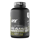 EFX Sports Kre-Alkalyn Hardcore | Thermogenischer pH-Wert Korrekt Kreatin Monohydrat Pille Ergänzung | Energie & Stärke Pre Workout | 60 Servietten, 180 Kapseln