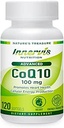 CoQ10 100mg – Herz- & Energie-Unterstützung mit leistungsstarkem Antioxidans, 120 Softgels, Easy-to-Swallow | Innervis Nutrition