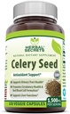 Herbal Secrets Celery Seed Extract Supplement | 1500 Mg | 120 Veggie Kapseln | Non-GMO | Gluten-Free | Made in USA