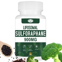 900MG Liposomal Sulforaphane Ergänzung Broccoli Extrakt, Leber Ergänzung für Antioxidans, Verdauung, Cellular Health 60 Kapseln