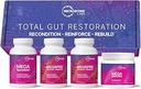 Microbiome Labs Total Gut Restoration Kit (Kapsule) - 3-Product Gut Health Spore Based Probiotic, Prebiotic & Mucosal Immunoglobulin + Amino Acids Supplement for Immune, GI Tract & Digestive Health