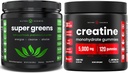 NutraChamps Complete Workout & Energy Bundle - Super Greens & Creatine Gummies.