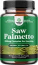 Extra Strength Saw Palmetto Extrakt - Fortgeschrittene Kräuter-Komplex für die Haargesundheit und urinäre Unterstützung mit Pflanzen Sterolen & Flavonoiden - Potent Kräuterergänzung mit 500mg pro Portion - 30 Kapseln