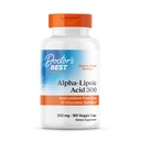 Doctor's Best Alpha-Lipoic Acid 300, unterstützt Antioxidans Funktion & Glycemic Balances, Non-GMO, Glutenfrei, Vegan, Sojafrei, 300 mg, 180 Veggie Caps