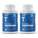 Essential Elements T-Hero - Tägliche Testosteron-Unterstützung für Männer - Fördert Vitalität & Drive - mit Ashwagandha, Shilajit, Boron, DIM - 60 Count - 30 Portionen (2-Pack)