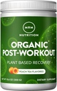 MRM Organic Post Workout, Plant Based Recovery, 10.6 Unze