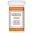 Vitamin Shoppe Ultimate 10+ Probiotics, 13 Billion CFUs für Verdauungs-, Immun- und Atmungsmedizin (100 pflanzliche Kapsel)