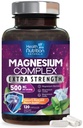 Magnesium Complex Kapseln 500 mg mit Oxid, Glycinat, Malat, Citrat - High Absorption Complex Chelat Magnesium Mineral Supplements - für Muskel-, Knochen- und Herzgesundheitsunterstützung - 120 Kapseln