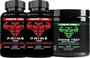 Prime Labs Prime Test Testosteron Booster (60 ct, 2-Pack) + Tribulus Terrestris (120 ct)