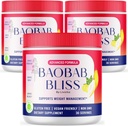 (3 Pack) Baobab Bliss Pulver, Baobab Bliss Organisches Pulver, Baobab Bliss Pulver Alle natürlichen Faser-Ergänzung, Baobab Bliss Fruchtpulver, Baobab Bliss Powder Organic Review, 90 Portionen für 3 Monate