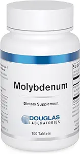 Douglas Laboratories Molybdän (250 mcg.) | Unterstützt Entgiftung, Enzyme und Nerves | 100 Tabletten