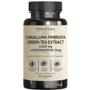 VINATURA Caralluma Fimbriata, EGCG 45% Extrakt 1250mg + Fucoxanthin 3mg pro Servierung *USA Made & Tested* für Immununterstützung, Energie und Mental Fokus - 60 Kapseln 30 Servietten