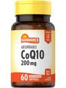 Sundance CoQ10 200mg Softgels | 60 Count | mit schwarzem Pfeffer Extrakt | Non-GMO & Gluten kostenlose Ergänzung