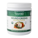 BRAINMD Dr Amen Neuro Greens Superfood - 7.9 oz - Unterstützt Ganzkörper-Wellness, Verdauung + Immun- und Gehirngesundheit - Glutenfrei - 30 Servierungen