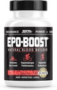 Natural Blood Builder Eisen Supplement. RBC Support Made in USA mit Echinacea & Dandelion Root hilft VO2 Max, Energy, Endurance (1-Pack)