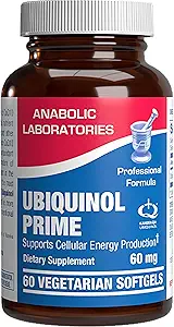 Ultra Absorption Ubiquinol CoQ10 Beilage - Coenzym Q10 Beilage für Herz Immunenergie Cellular & Brain Support - Vegetarisch Non-GMO & Made in den USA in cGMP Einrichtungen - 60 Servietten