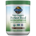 Garten des Lebens Raw Organic Perfect Food Green Superfood Juiced Greens Powder - Schokolade, 60 Servierungen, Non-GMO, Glutenfrei, Vegan Ganzes Nahrungsergänzungsmittel Plus Probiotics, Enzyme