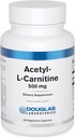Douglas Laboratories Acetyl L-Carnitin 500 mg | Unterstützt Gehirn- und Nervenfunktion während des normalen Alterungsprozesses* | 60 Kapseln