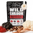 Wild Foods Wild Mushroom Blend-Supercharged Reishi, Chaga, Cordyceps, Turkey Tail and Lion’s Mane - 4Oz Pack- Adaptogenic Stress Reducer für Erhöhte psychische Clarity-Nootropic Flüssigkeitsmischung für Kaffee