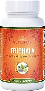 Triphala Kapseln - 2000mg - Ayurvedic Triphala Guggulu Blend Made with Amla Haritaki Bibhitaki Powder - 120 Kapseln - Vegan Non-GMO Soy Free Gluten Free