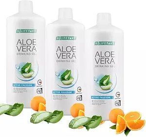 LR Lifetakt Aloe Vera Drinking Gel Active Freedom Health Care Frauen trinken jeden Tag natürliche Behandlung Set von 3-1000 ml/33.3 fl.oz