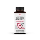 Klinische Immunität - Quick-Start - Immunsystem Unterstützung - Schnelle Immunität Antwort - Boosts Antibodies, B + T + NK Cells, Neutrophils & Macrophagens - Schwarze Elderberry & Pre + Probiotics - 60 Kapseln