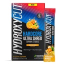 Hydroxycut Hardcore Ultra Shred Drink Sticks, Tangerine Mimosa - 20 Packets - Zero Sugar oder Calories - Inklusive Paraxanthine & B Vitamine - für Damen und Herren
