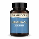 Dr. Mercola Ubiquinol - 100 mg Ubiquinol - Unterstützt Energieproduktion - Antioxidante Ergänzung - Non-GMO, Glutenfrei und Sojafrei - 30 Kapseln (30 Portionen)