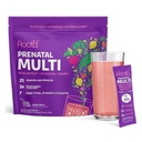 Root'd Prenatal Multivitamin Pulver mit 3X Elektrolyten - 25 Vitamine & Mineralstoffe, Folat, Eisen, Vitamin D3, 7 Superfoods & Probiotika, Sugar-Free Vitamine & Hydration | 24 Vitamin Drink Mix Packets
