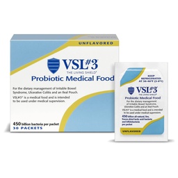 VSL #3® Probiotic Powder for Digestive Health, IBS & UC Symptoms - 450B CFUs, High-Potency, Multi-Strain, Live, Kühlte Probiotic, Medizinische Lebensmittel für Gut Health Support in Men & Women, 30 Pack