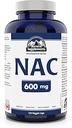 Summit Supplements - NAC Supplement 600mg, Nac n-Acetyl Cystein, unterstützt Antioxidans Glutathione Levels, Immunsystemunterstützung, Liver Support - Produkt von Kanada - 150 Kapseln