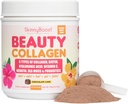 Beauty Collagen Powder-5 Arten von hydrolysierten Collagen, Sea Moss, Biotin, Keratin, Hyaluronsäure, Vitamin C und Probiotics–Hair, Haut, Nägel- All Natural, Made in USA-45 Servierungen- Schokolade